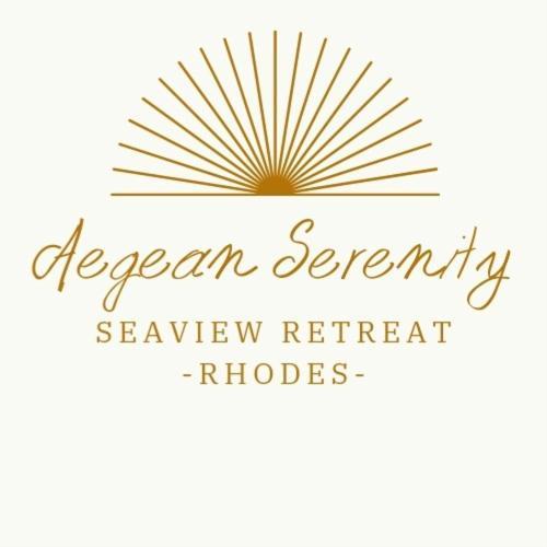 Aegean Serenity - Sea View Retreat Αρχάγγελος Εξωτερικό φωτογραφία